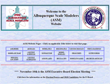 Tablet Screenshot of abqscalemodelers.com